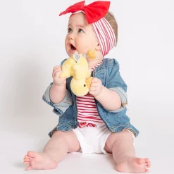 Pantalone corto con cintura da bambina