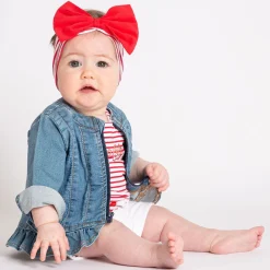 Pantalone corto con cintura da bambina