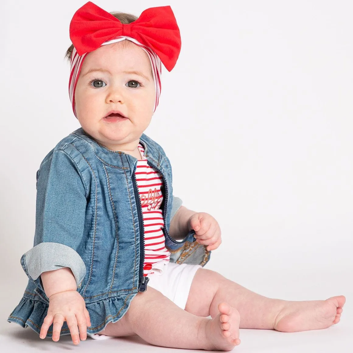 Pantalone corto con cintura da bambina