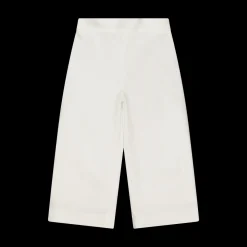 Pantalone cropped in crepe da bambina