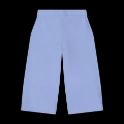 Pantalone cropped in crepe da bambina