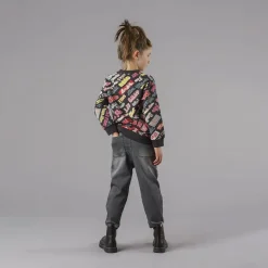 Pantalone da bambina effetto jeans