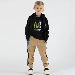 Pantalone da bambino color nocciola
