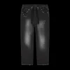 Pantalone da bambino effetto jeans con laccio