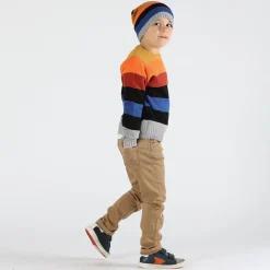 Pantalone da bambino effetto denim