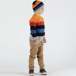 Pantalone da bambino effetto denim