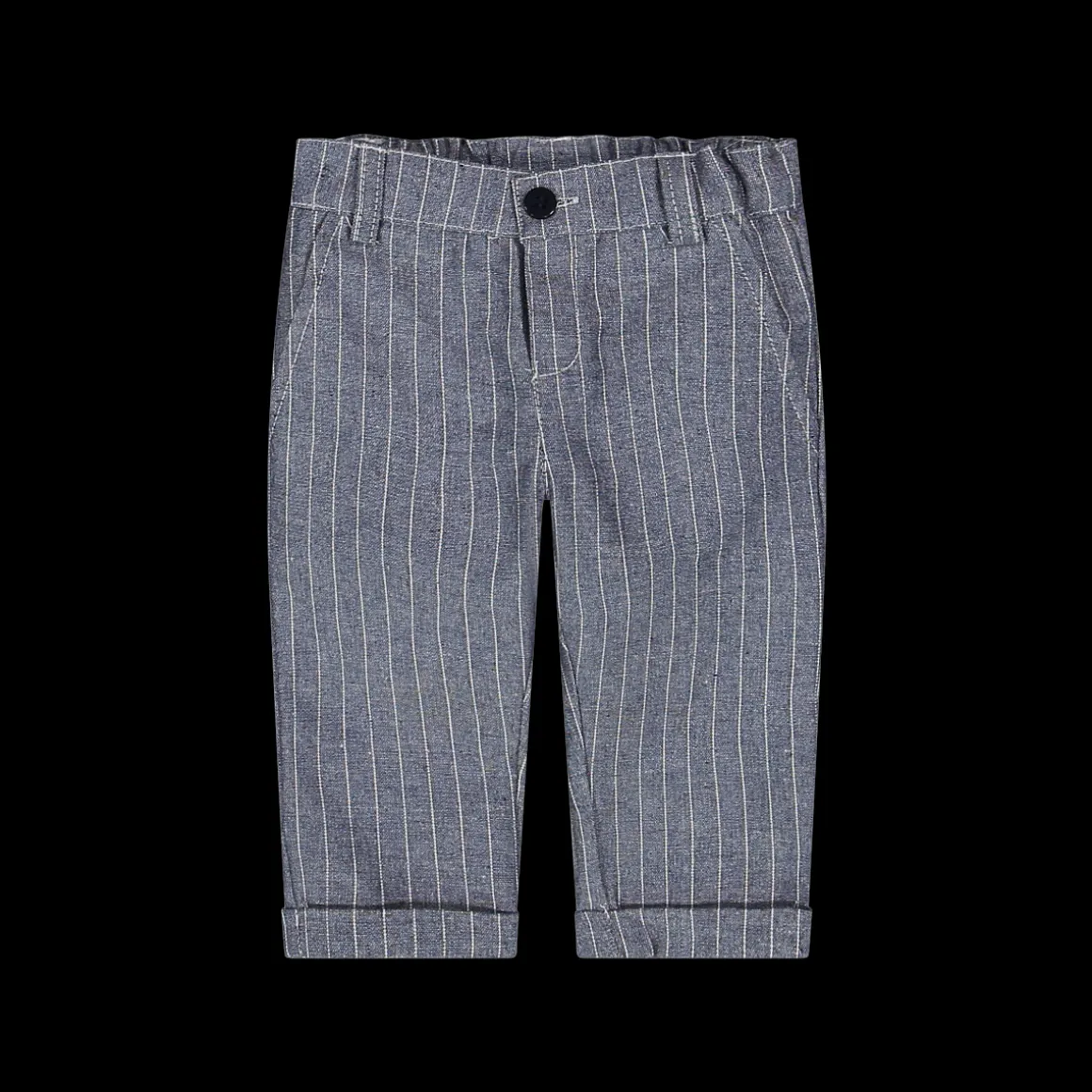 Pantalone da bambino in tessuto gessato