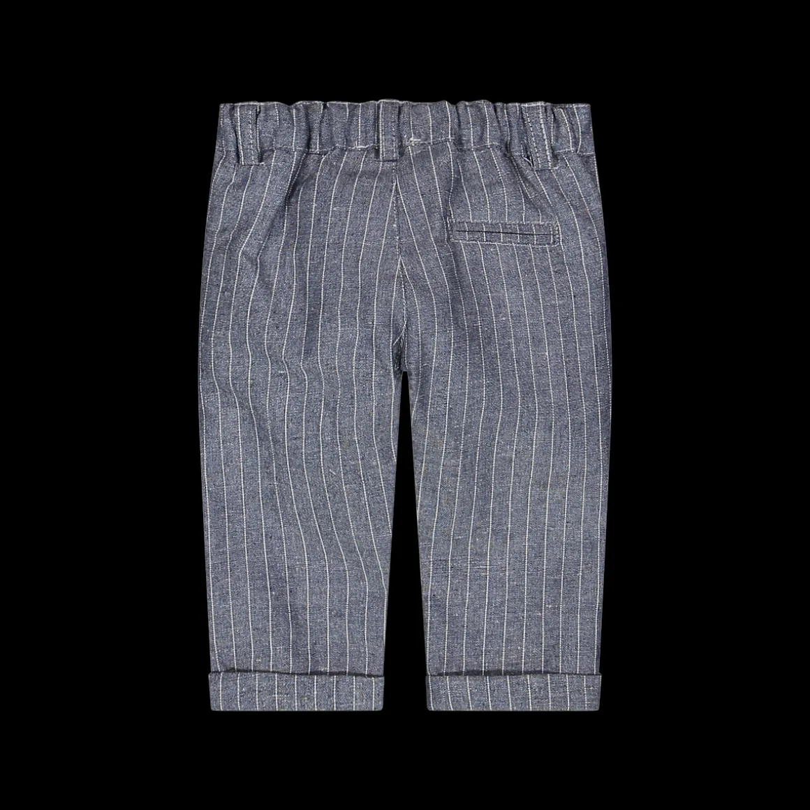 Pantalone da bambino in tessuto gessato