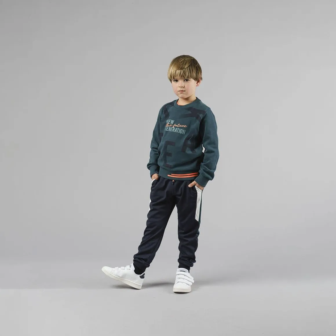 Pantalone da bambino in triacetato