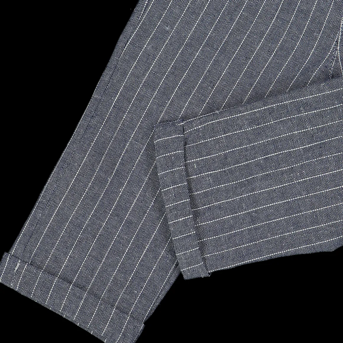 Pantalone da bambino in tessuto gessato
