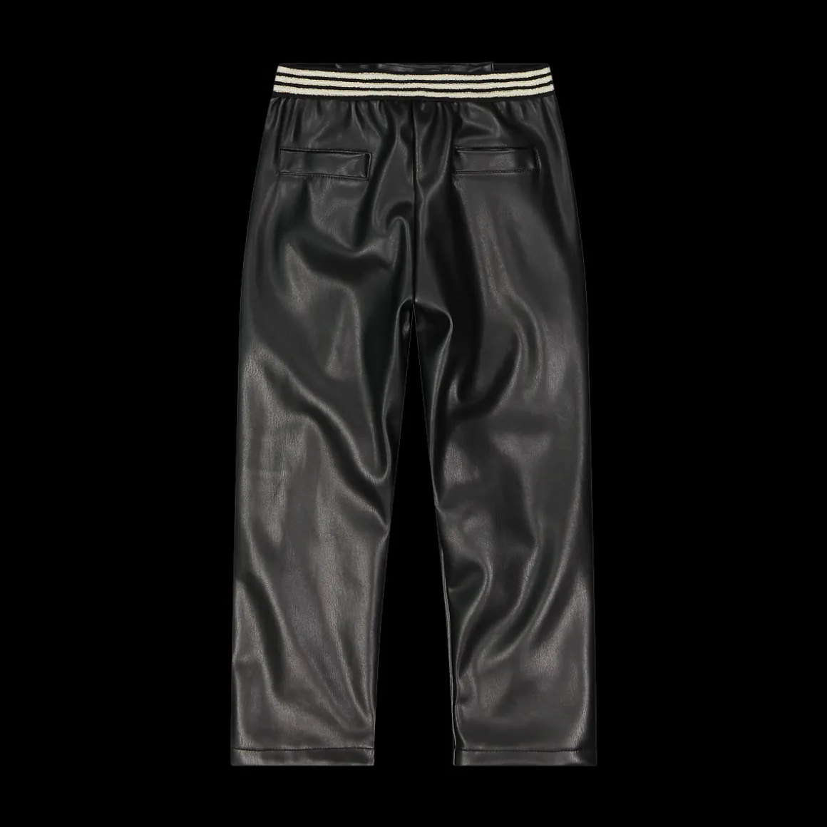 Pantalone ecopelle da bambina