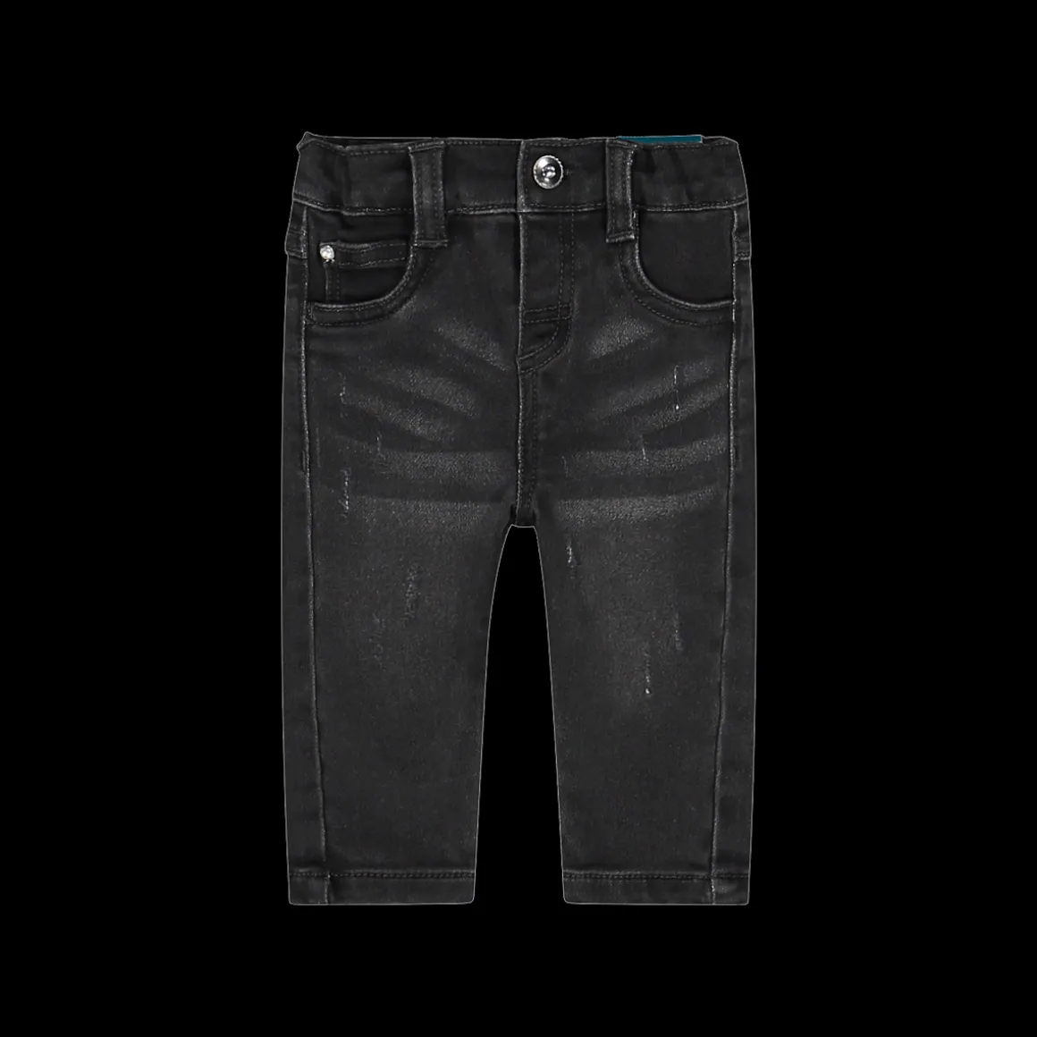 Pantalone effetto jeans da bambina