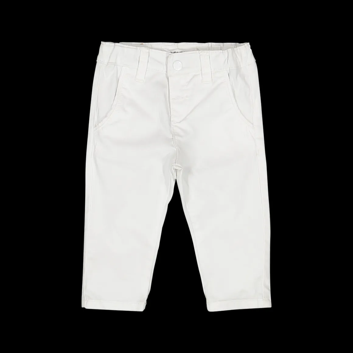 Pantalone elegante bianco per neonato