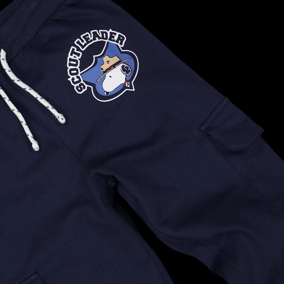 Pantalone felpa blu Snoopy