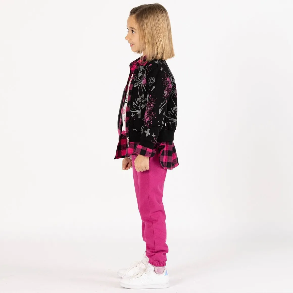 Pantalone felpa per bambina