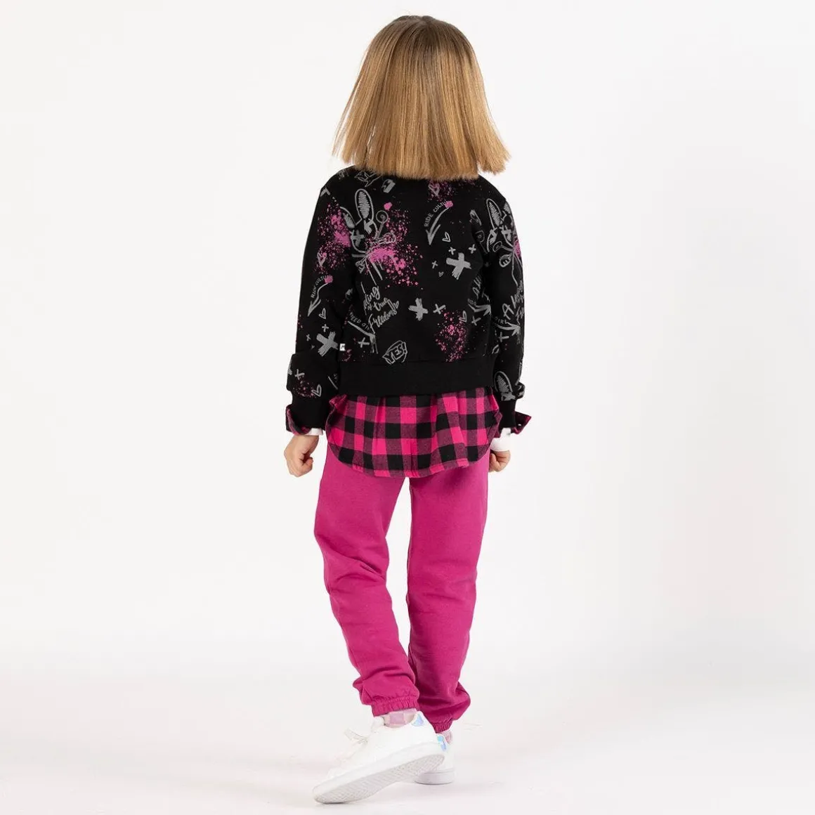 Pantalone felpa per bambina