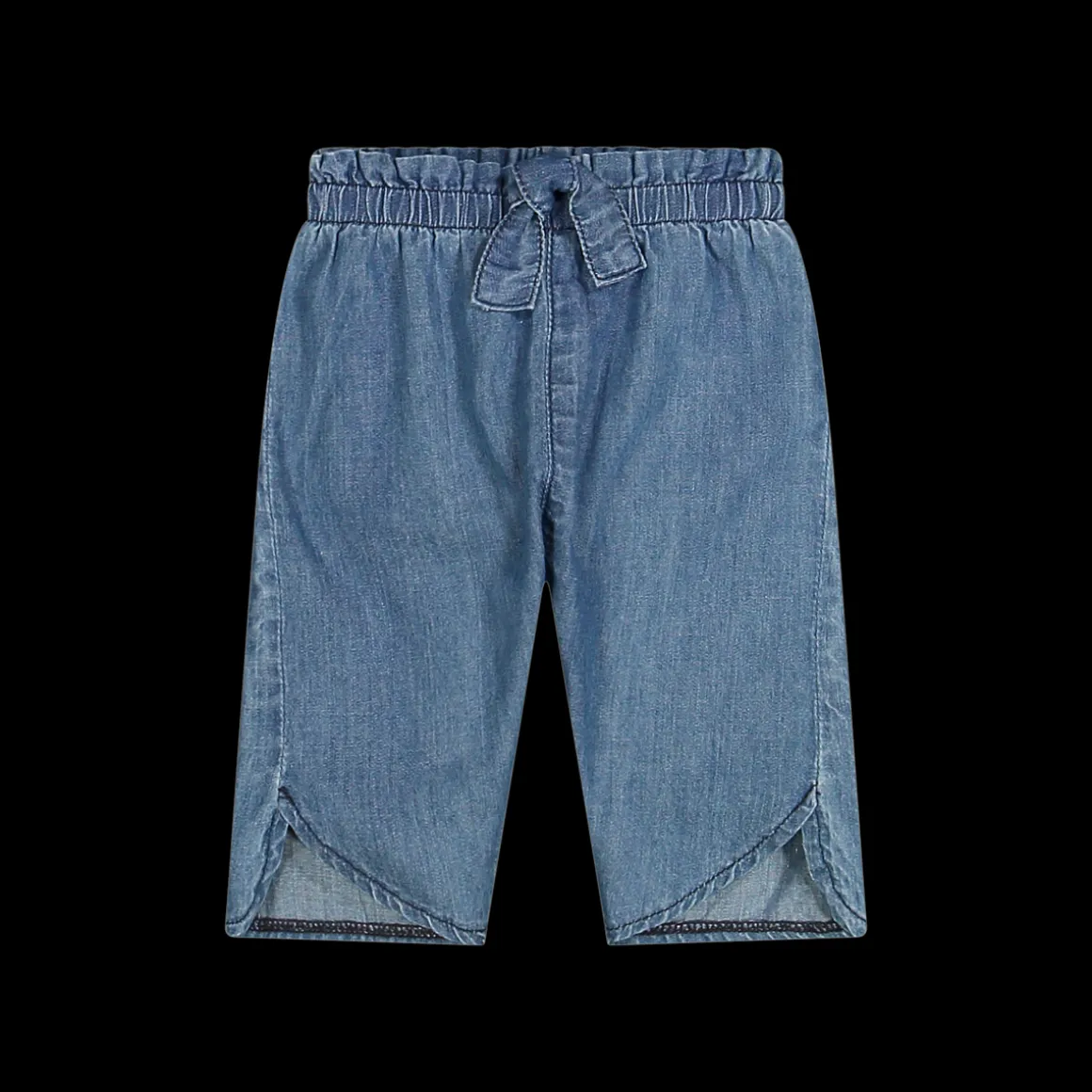 Pantalone in chambray leggero bambina