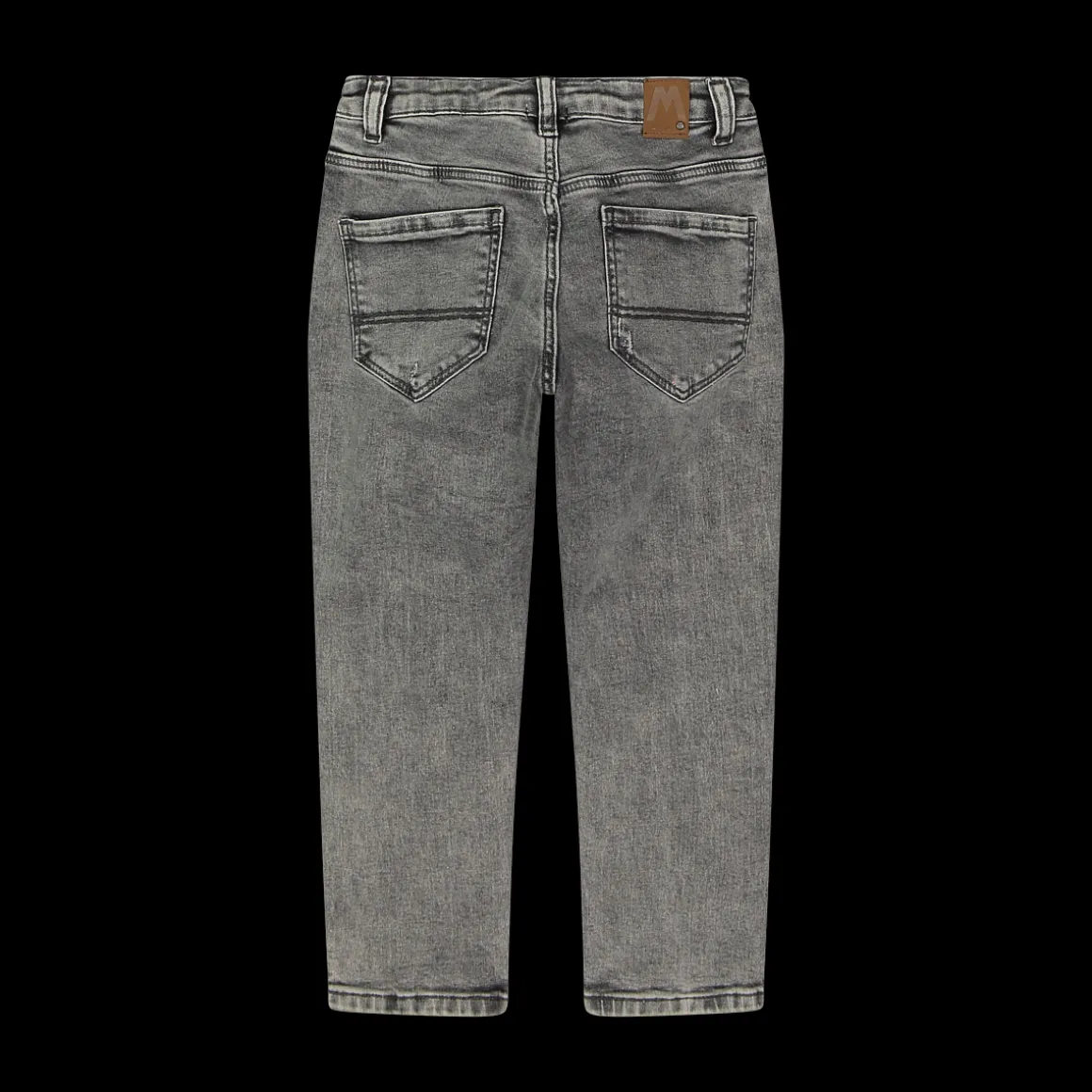 Pantalone in denim mom fit da bambina