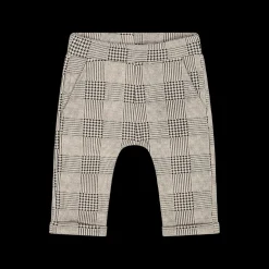 Pantalone in felpa a quadri da bambino