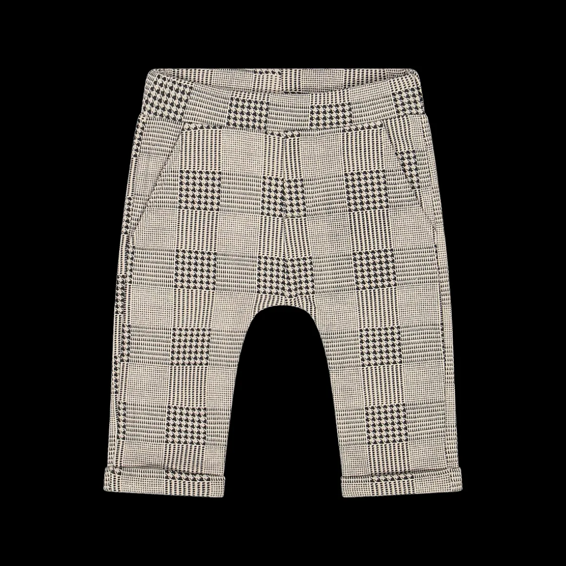 Pantalone in felpa a quadri da bambino