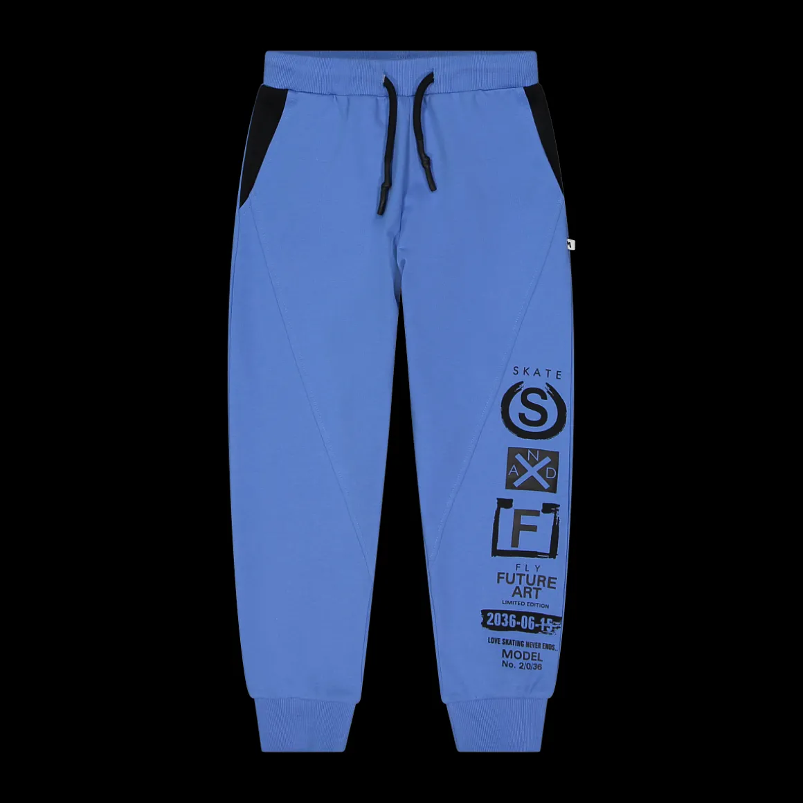Pantalone in felpa celeste da bambino