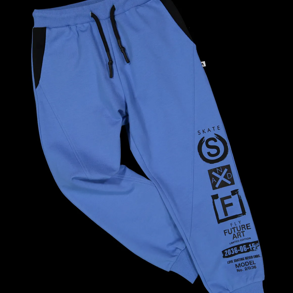 Pantalone in felpa celeste da bambino