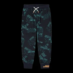 Pantalone in felpa da bambino con stampa