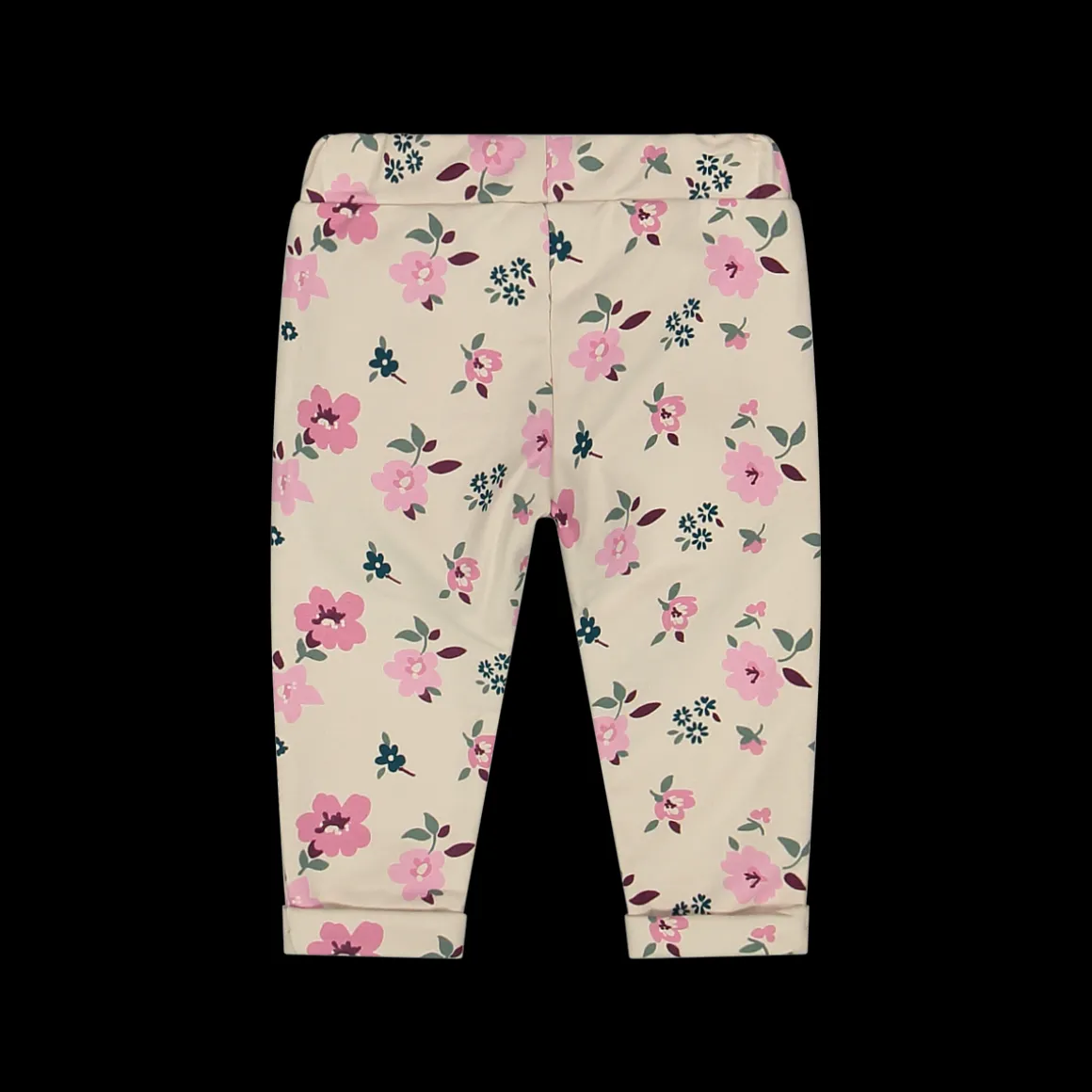 Pantalone in felpa fantasia da bambina