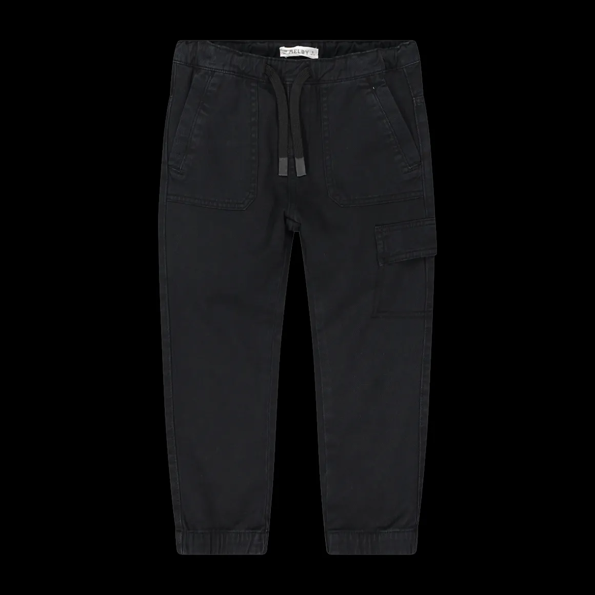 Pantalone in gabardina smerigliata per ragazzo