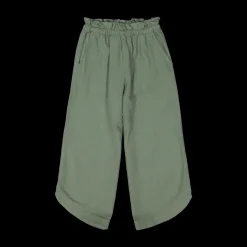 Pantalone in misto lino per bambina