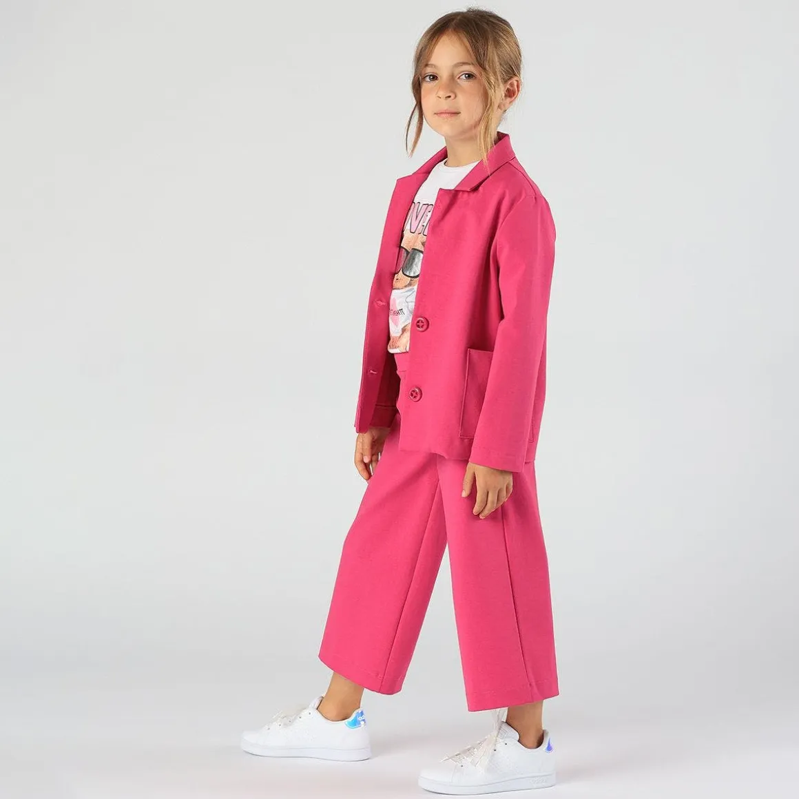 Pantalone in punto milano da bambina
