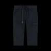 Pantalone in tessuto operato per bambino