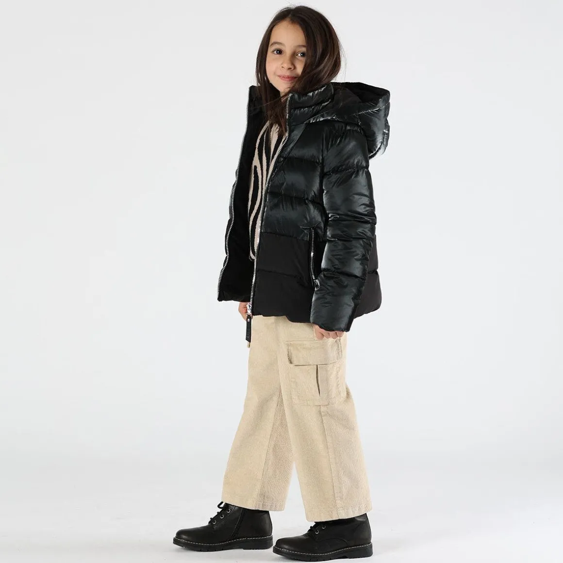 Pantalone in velluto a coste bambina
