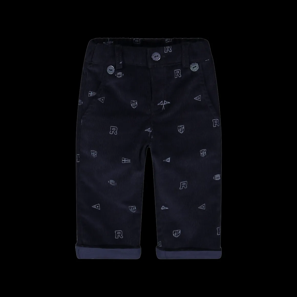 Pantalone in velluto da bambino