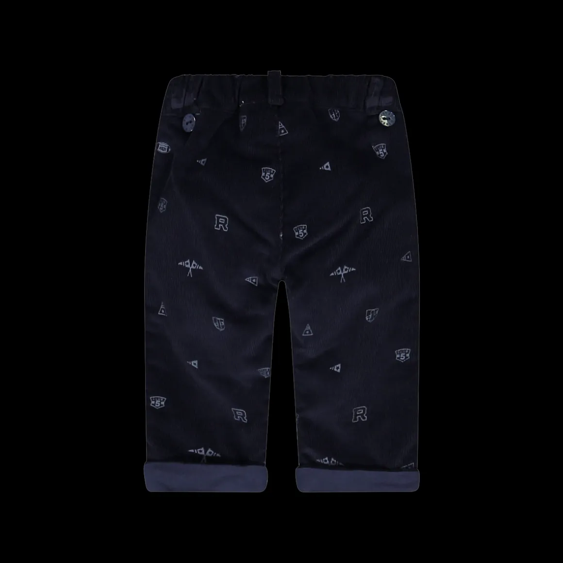 Pantalone in velluto da bambino