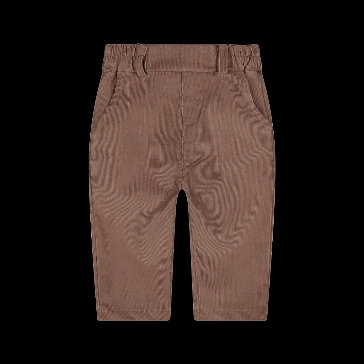 Pantalone in velluto foderato da bambino