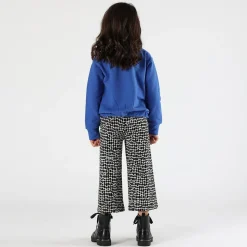Pantalone jacquard da bambina