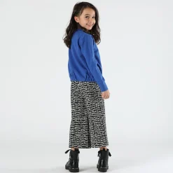Pantalone jacquard da bambina