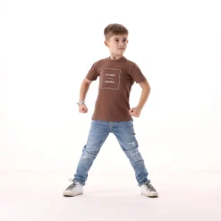 Pantalone jeans stretch per bambino