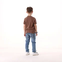Pantalone jeans stretch per bambino