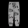 Pantalone jogger con stampa allover per bambino