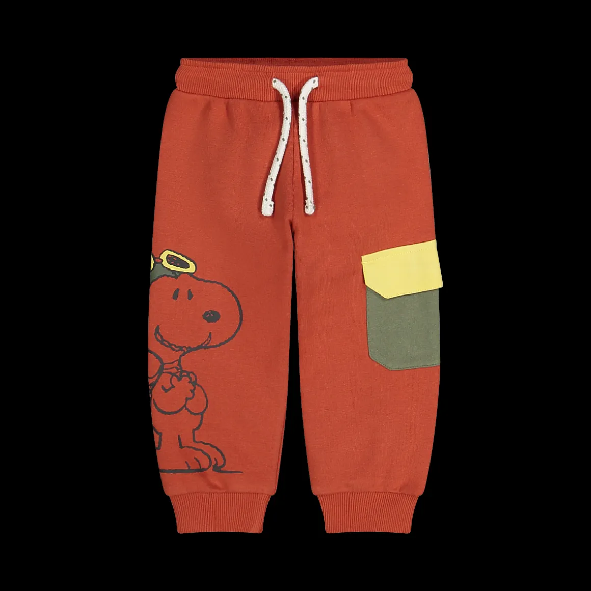 Pantalone jogger con tascone per baby boy