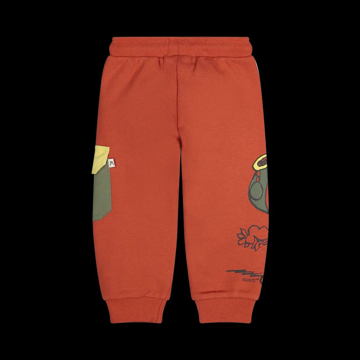 Pantalone jogger con tascone per baby boy
