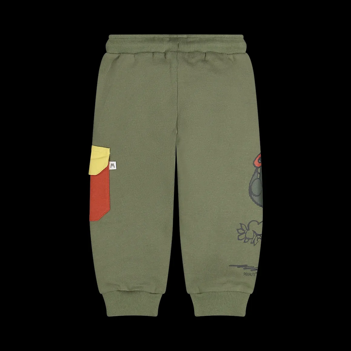 Pantalone jogger con tascone per bambino