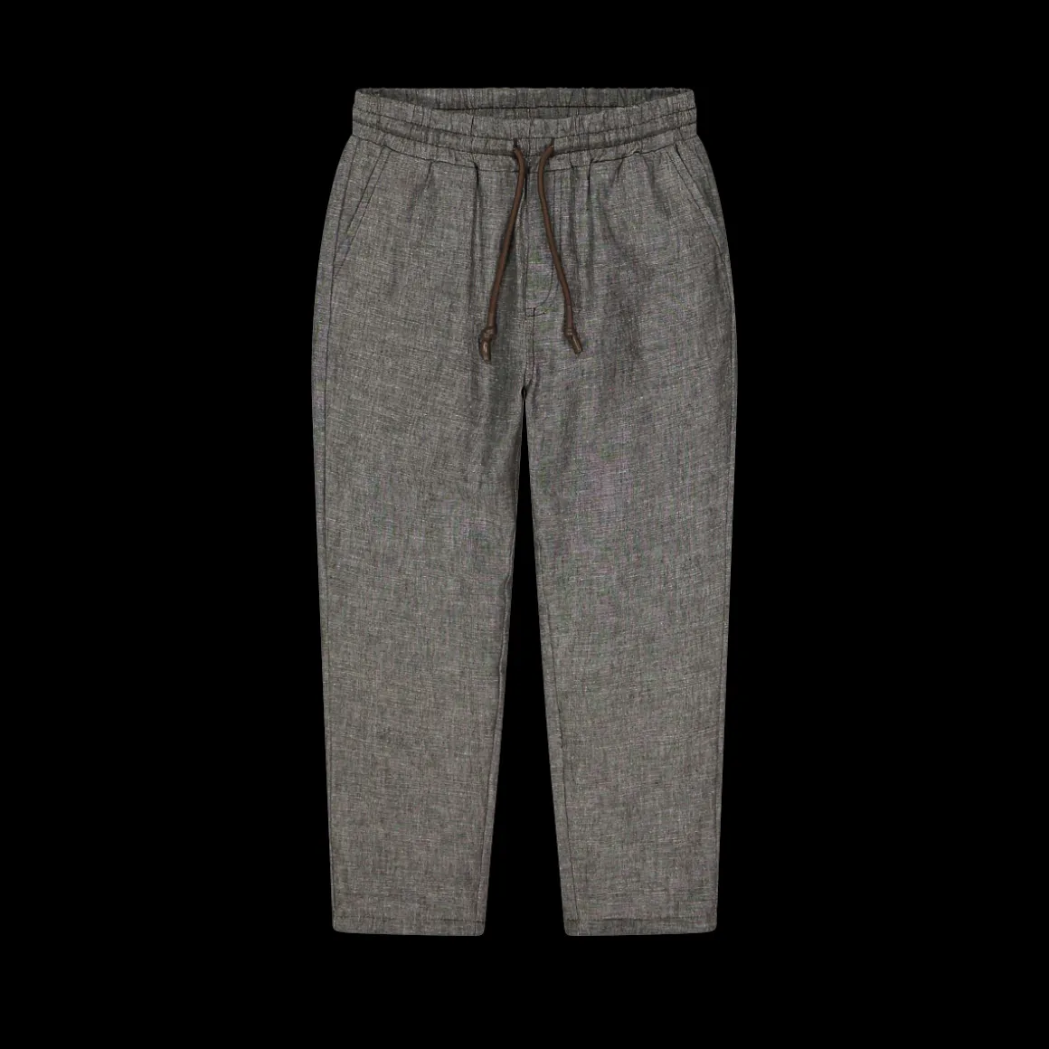 Pantalone lungo da bambino in misto lino