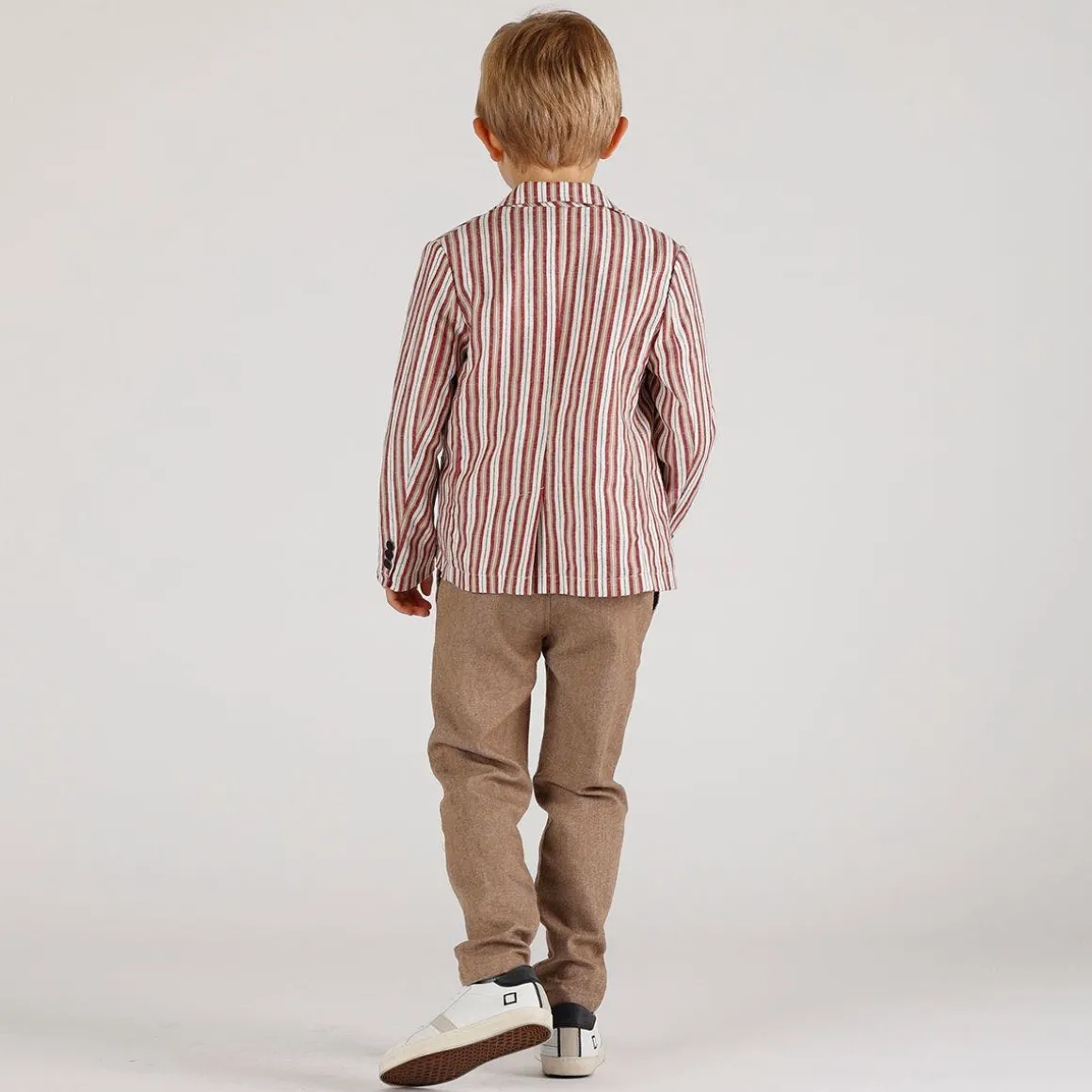 Pantalone misto lino bambino