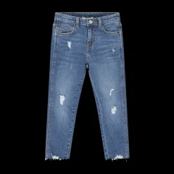 Pantalone skinny con scuciture per ragazza
