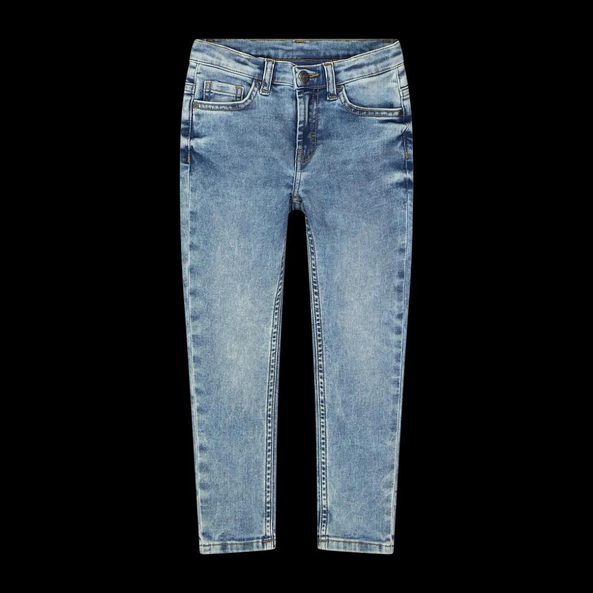 Pantalone skinny in denim da bambina