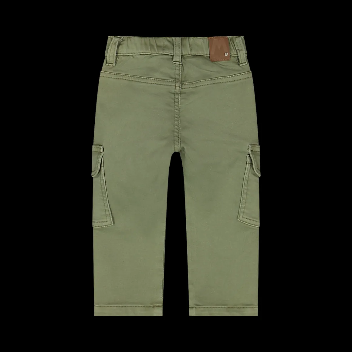 Pantaloni cargo in felpa denim per bambino