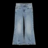 Pantaloni flare in denim per bambina